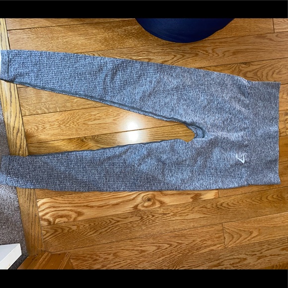 Smokey Grey Marl Vital Seamless Leggings - Picture 2 of 4